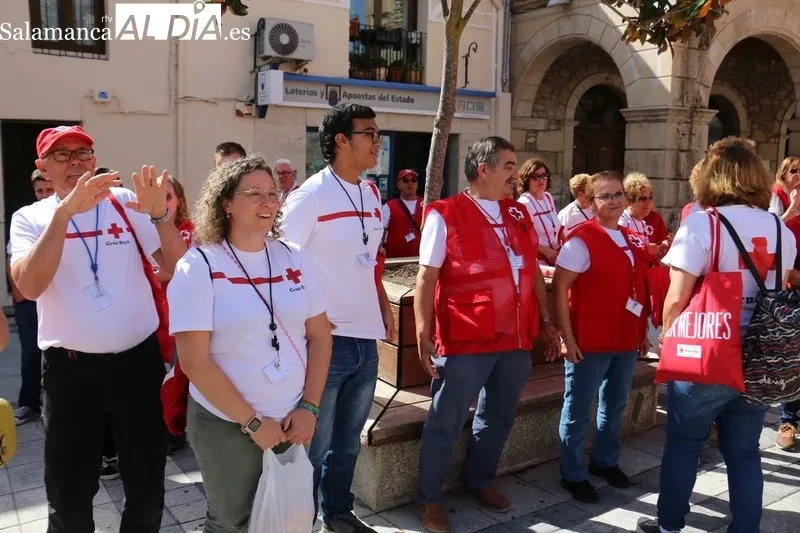 Más de 120 voluntarios de Cruz Roja asistían este sábado en Vitigudino a un nuevo Encuentro Provincial / CORRAL 