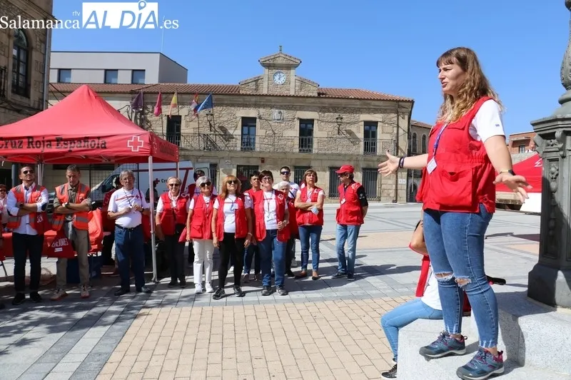 Más de 120 voluntarios de Cruz Roja asistían este sábado en Vitigudino a un nuevo Encuentro Provincial / CORRAL 