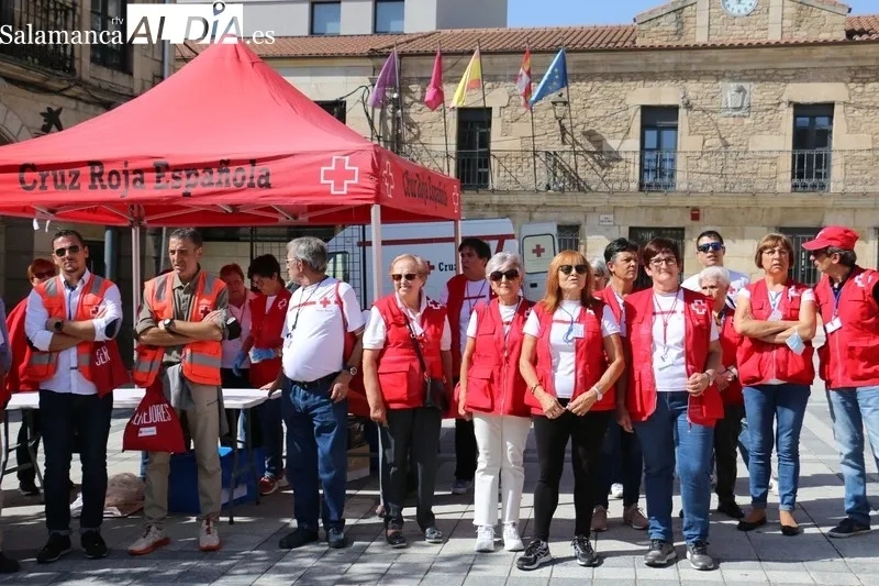 Más de 120 voluntarios de Cruz Roja asistían este sábado en Vitigudino a un nuevo Encuentro Provincial / CORRAL 