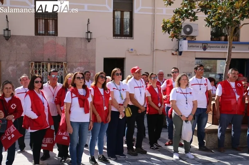 Más de 120 voluntarios de Cruz Roja asistían este sábado en Vitigudino a un nuevo Encuentro Provincial / CORRAL 