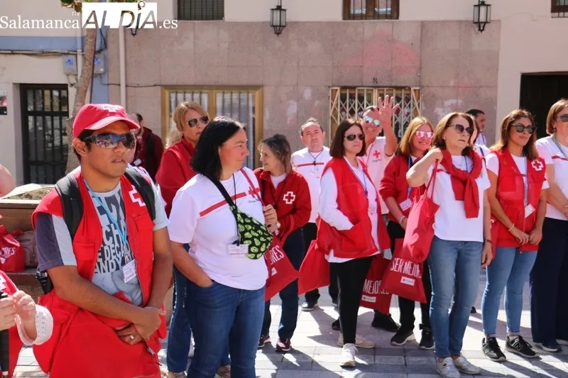 Más de 120 voluntarios de Cruz Roja asistían este sábado en Vitigudino a un nuevo Encuentro Provincial / CORRAL 
