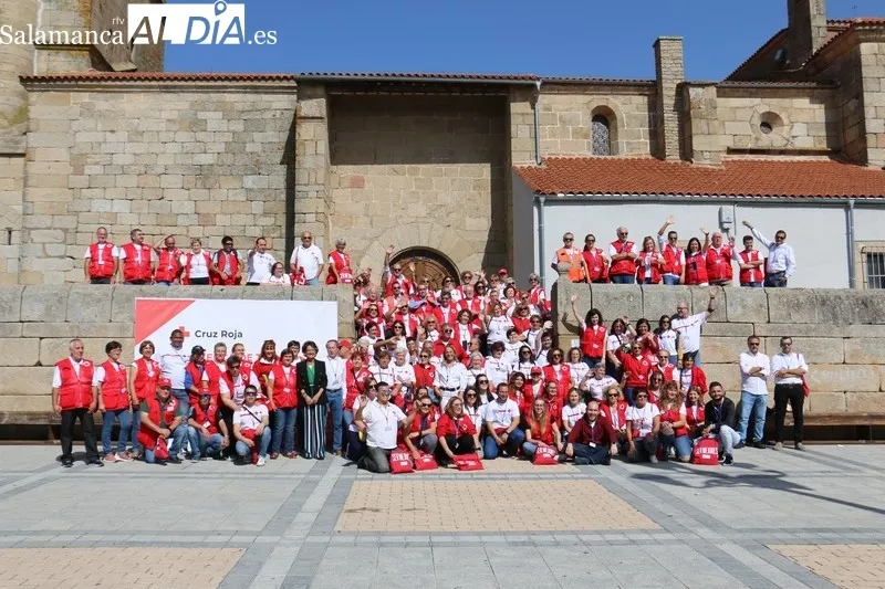 Más de 120 voluntarios de Cruz Roja asistían este sábado en Vitigudino a un nuevo Encuentro Provincial / CORRAL 