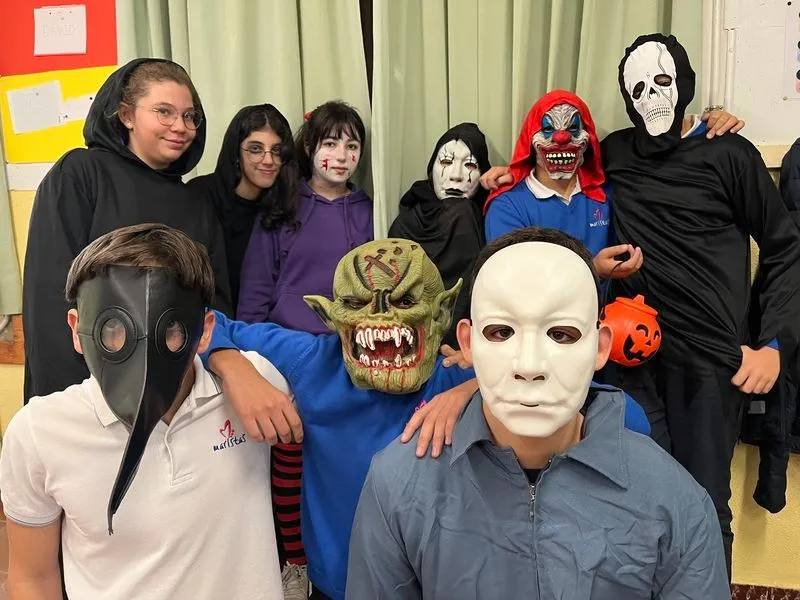 Celebración de Halloween en el colegio Marista Champagnat