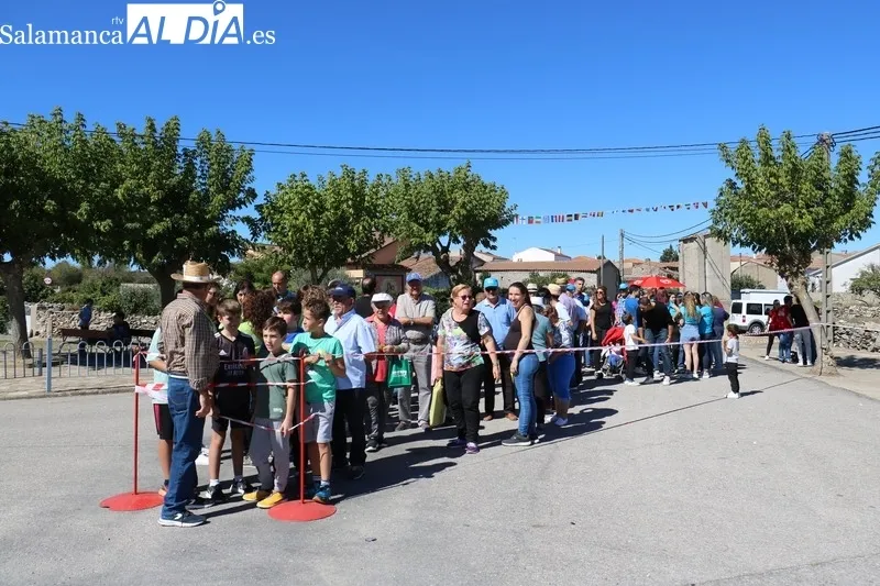 Gran paella en Valderrodrigo para 380 personas en las fiestas de las Madrinas / CORRAL
