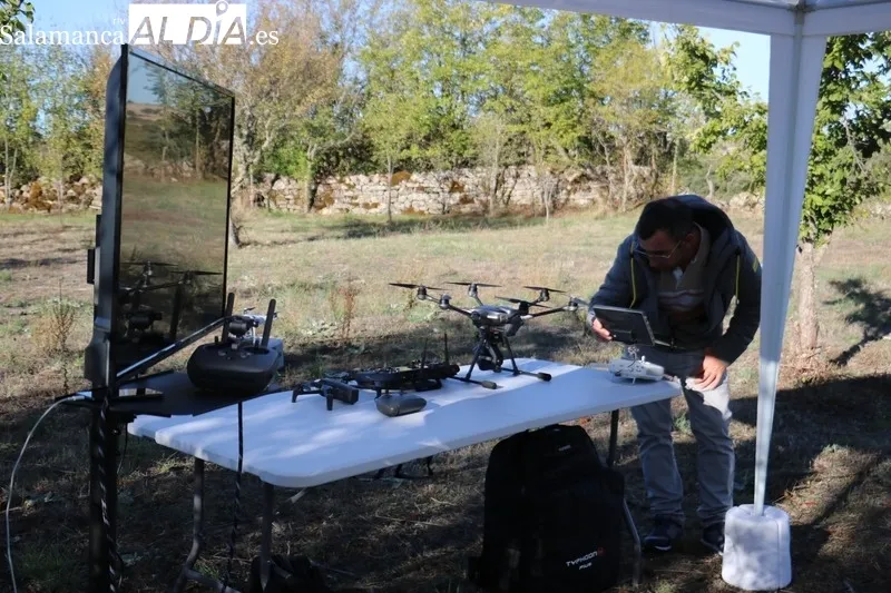 Vuelo de drones en el castro vetón de Yecla de Yeltes con motivo de las Jornadas Europeas de Patrimonio