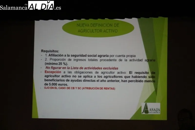 Asaja continúa su ciclo informativo sobre la PAC el día 20 en Peñaranda y Macotera  / CORRAL
