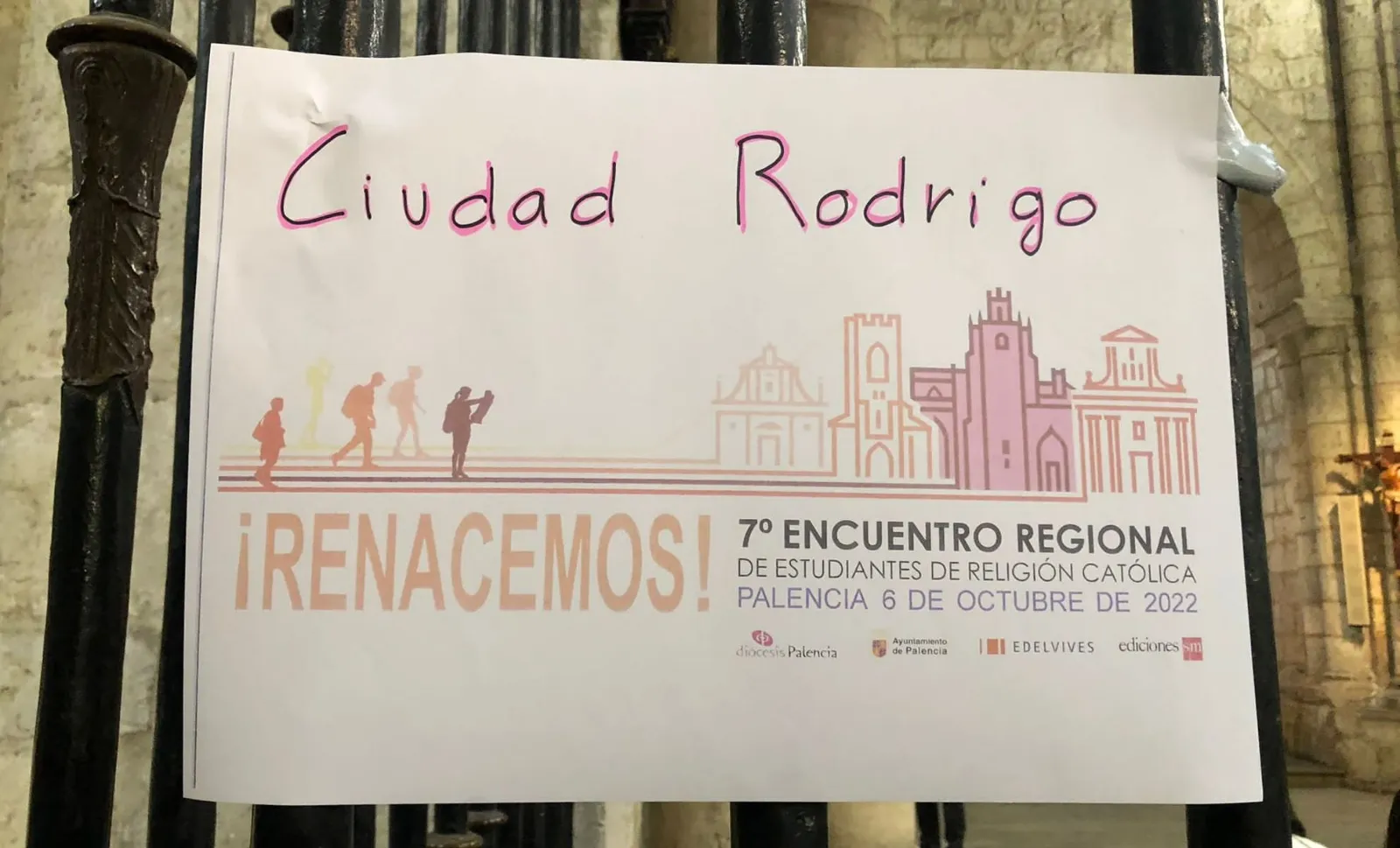 Foto 5 - Alumnos de los IES mirobrigenses participan en Palencia en un Encuentro de Estudiantes de Religi&oacute;n