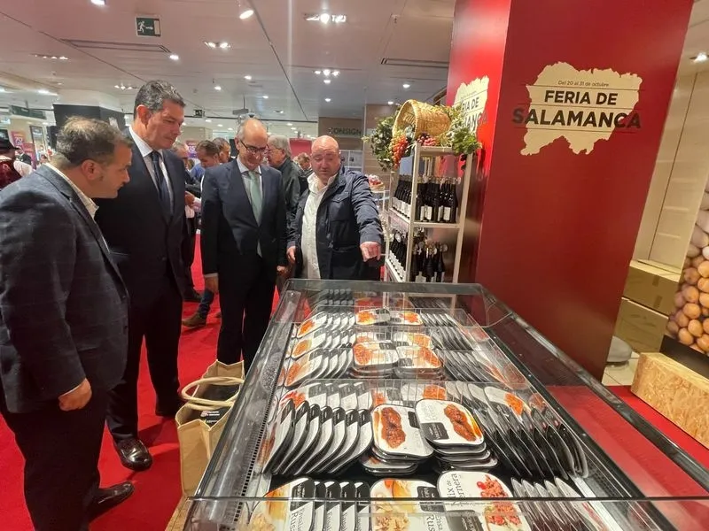 Inauguración de la ‘Feria de Salamanca’ en El Corte Inglés