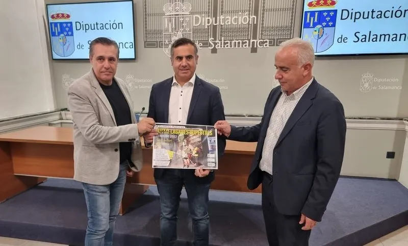 Presentación en la Diputación de Salamanca de la  8ª Ruta de los Lagares Rupestres 