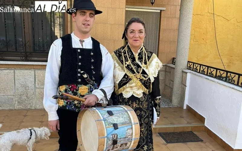Las Madrinas regresaron a Saucelle para poner un excelente broche a la Feria de la Almendra