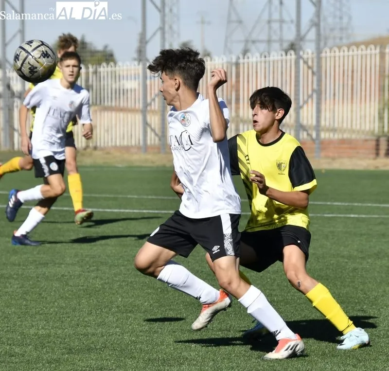 Foto 11 - Los equipos salmantinos disfrutan de una nueva apasionante jornada en el f&uacute;tbol base regional
