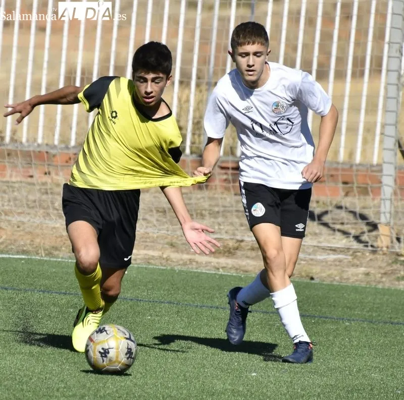 Foto 9 - Los equipos salmantinos disfrutan de una nueva apasionante jornada en el f&uacute;tbol base regional