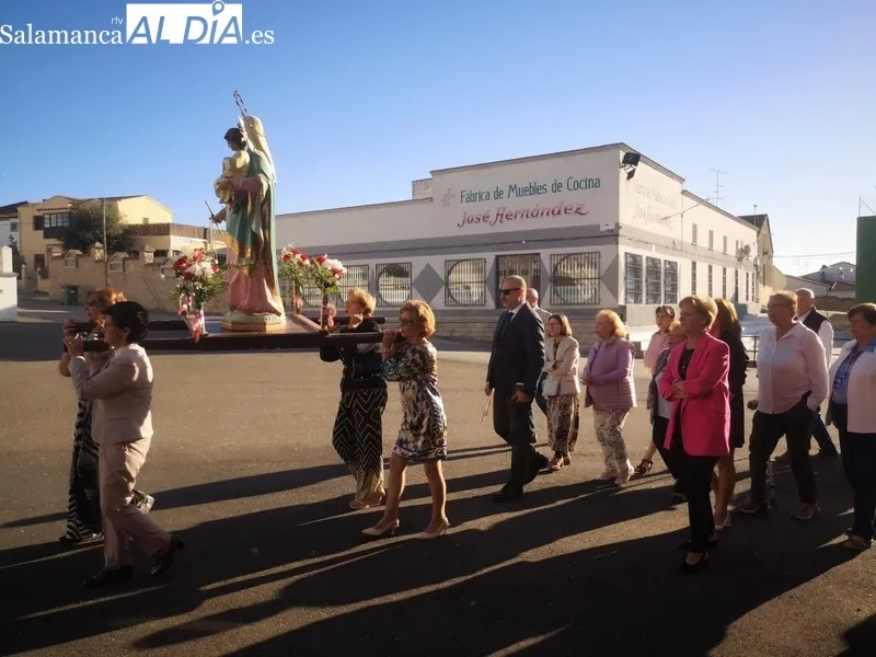 Fiesta de la Virgen del Rosario en Cipérez