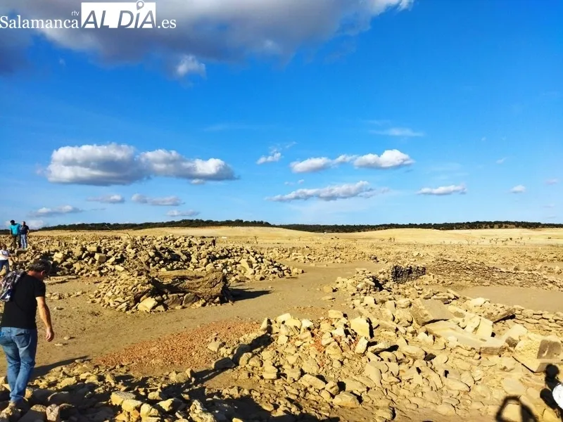 Restos de lo que fue el pueblo zamorano de Argusino 