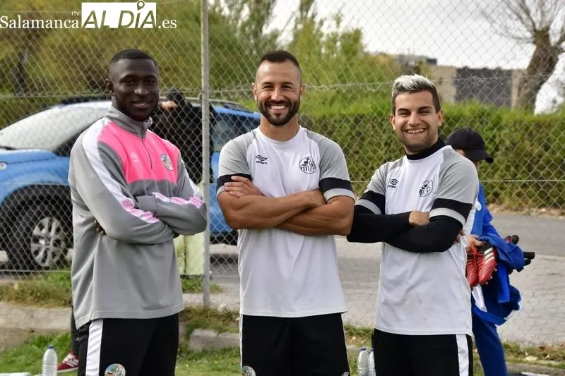 Galería de imágenes del entrenamiento del Salamanca UDS / Fotos: RTV