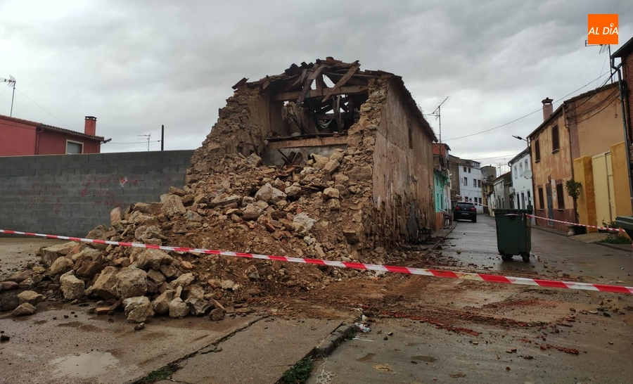 Foto 3 - Se derrumba parte de una casa en el barrio de El Puente