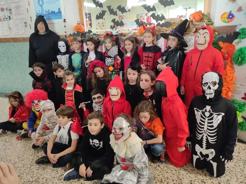 Celebración de Halloween en el colegio Marista Champagnat