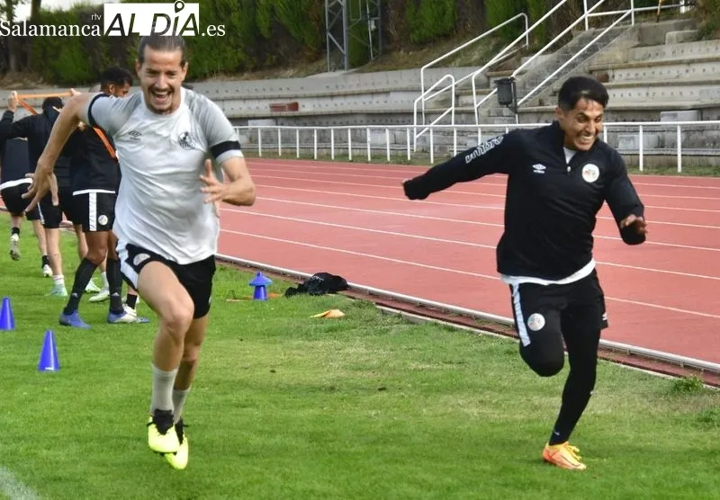Galería de imágenes del entrenamiento del Salamanca UDS / Fotos: RTV