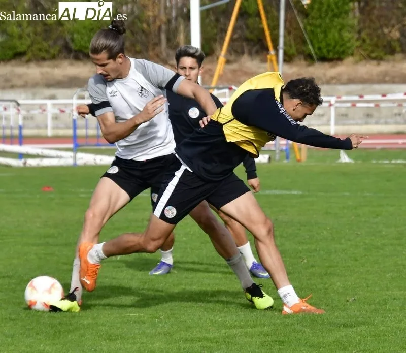 Galería de imágenes del entrenamiento del Salamanca UDS / Fotos: RTV