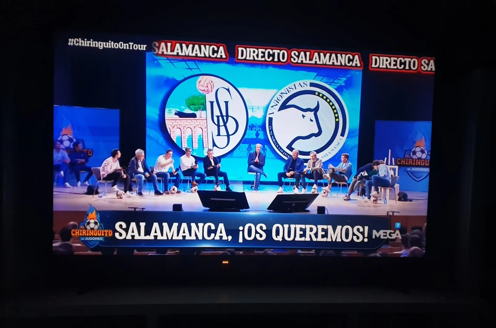 Foto 2 - 'El Chiringuito' arrasa en Salamanca con Amaro y De la Nava como protagonistas
