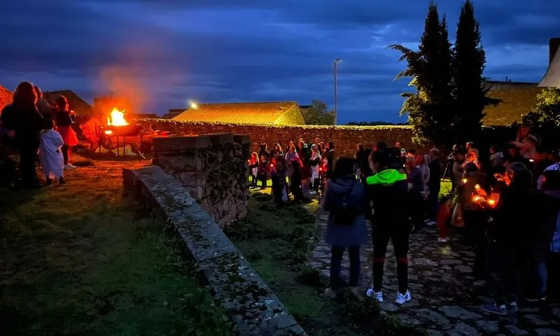 Fiesta del Samaín celta en Yecla de Yeltes 
