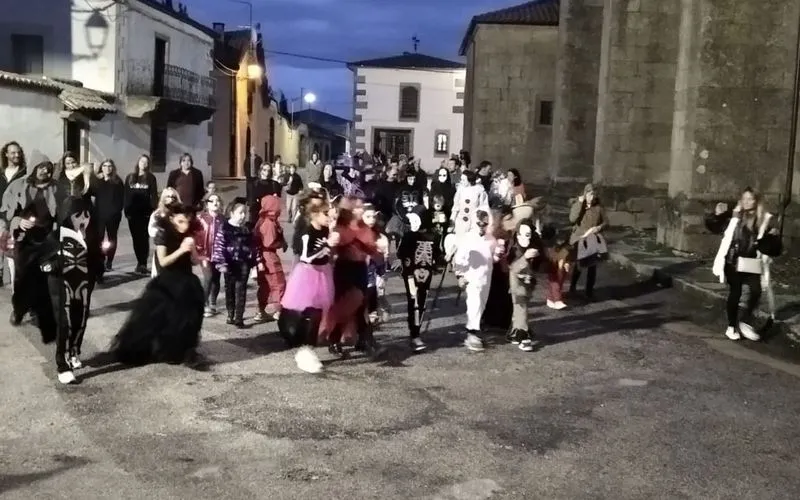 Fiesta del Samaín celta en Yecla de Yeltes 