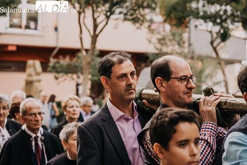 Procesión de la imagen de Santa Teresa de Jesús y del Santo Brazo. Fotos: Rubén Vicente García