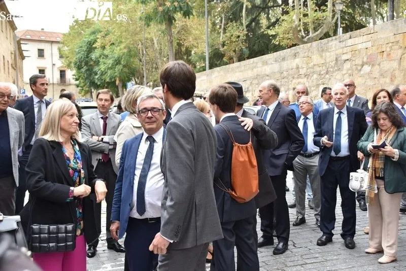 Homenaje al prestigioso letrado Fernando García-Delgado junto al Colegio Oficial de Abogados del que fue decano. Foto de Vanesa Martins