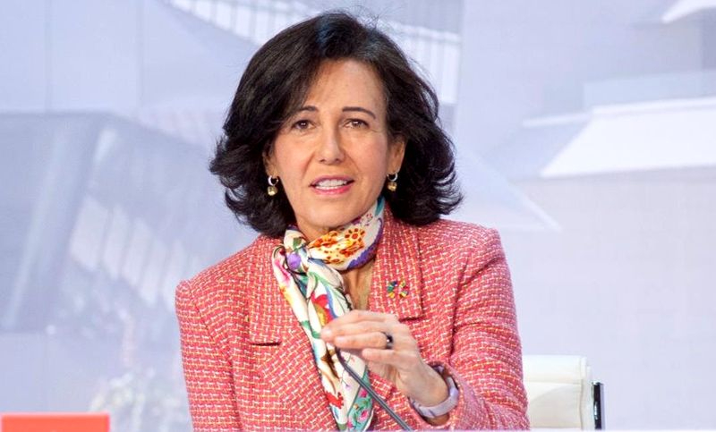 Ana Botín, presidenta de Banco Santander. Foto EUROPA PRESS