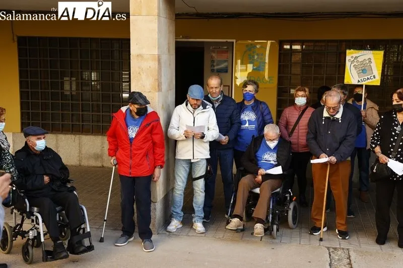 Actos de Asdace en Salamanca, con motivo del Día Nacional del Daño Cerebral. Foto de David Sañudo