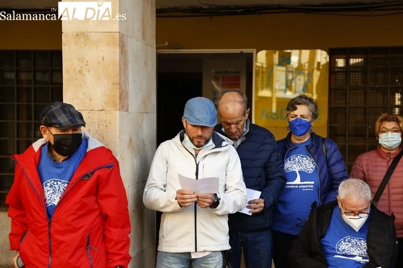 Actos de Asdace en Salamanca, con motivo del Día Nacional del Daño Cerebral. Foto de David Sañudo