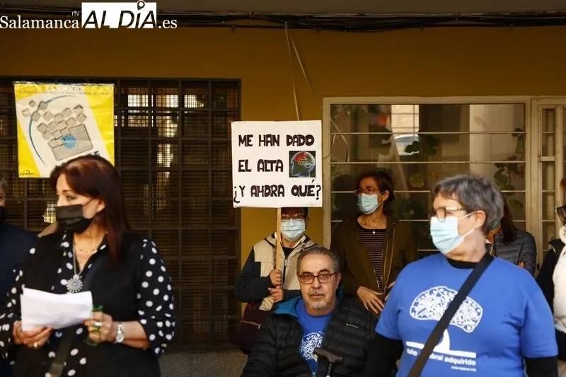 Actos de Asdace en Salamanca, con motivo del Día Nacional del Daño Cerebral. Foto de David Sañudo