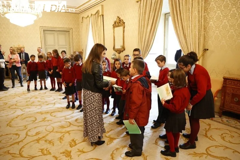 Entrega de los premios del programa de Fomento del Talento que han recibido profesores del colegio Montessori. Foto de David Sañudo
