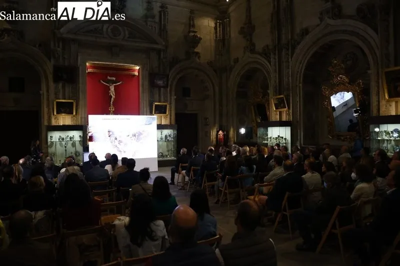 Inauguración en la Catedral de Salamanca de la exposición 'The Mystery Man'