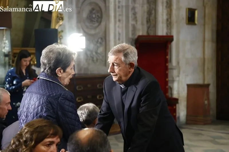 Inauguración en la Catedral de Salamanca de la exposición 'The Mystery Man'