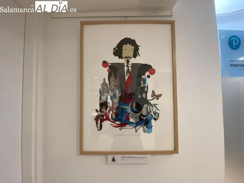 Violeta Monreal acerca a personajes ilustres de la ciudad con su exposición 'Salamanca, arquitectura y pensamiento' | Fotos: Vanesa Martins