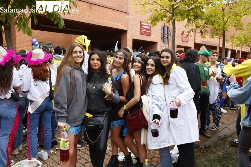Fiestas de Medicina en el Campus Unamuno. Foto de David Sañudo
