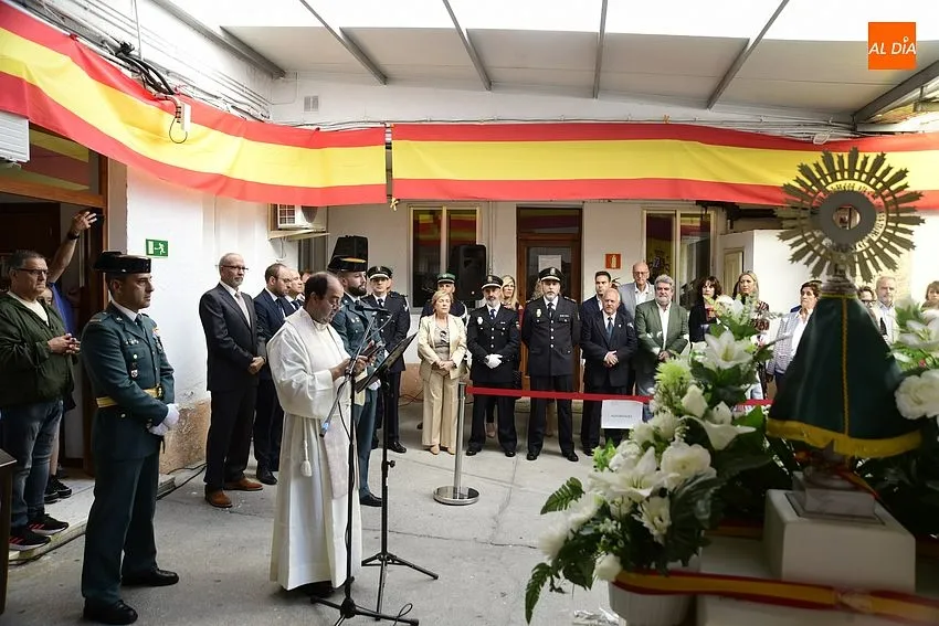 Foto 5 - La Virgen del Pilar vuelve a recorrer las calles mirobrigenses tres a&ntilde;os despu&eacute;s