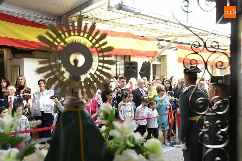 Foto 6 - La Virgen del Pilar vuelve a recorrer las calles mirobrigenses tres a&ntilde;os despu&eacute;s