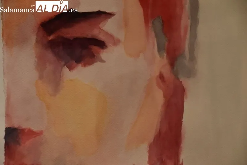 Inauguración de la exposición 'El poeta era él. Lienzos de Almudena Timón sobre poemas de Aníbal Núñez'. 