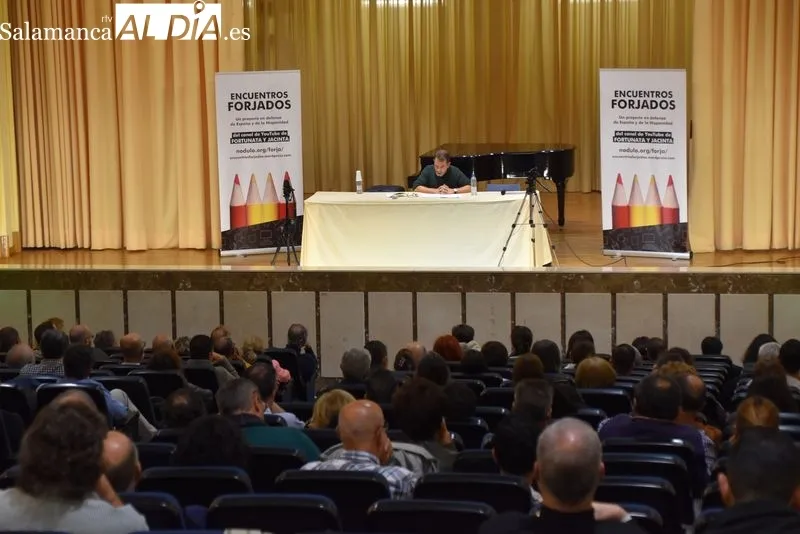 Íñigo Ongay, durante su ponencia