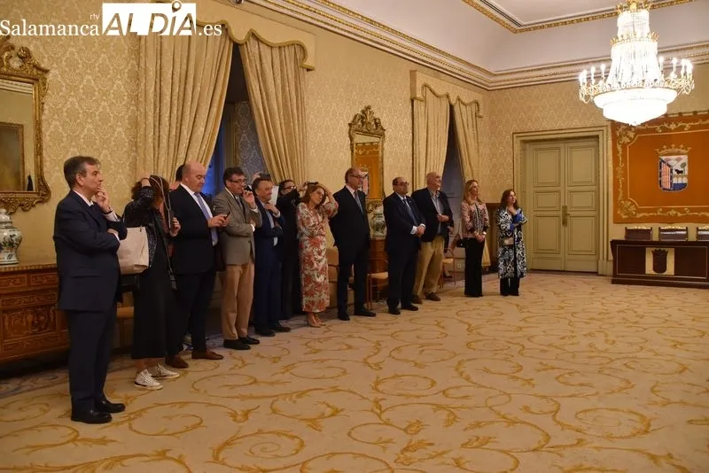 Foto 3 - Recepci&oacute;n a miembros del Tribunal de Cuentas y del Consejo de Cuentas de Castilla y Le&oacute;n 