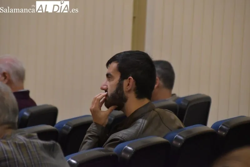 Íñigo Ongay, durante su ponencia