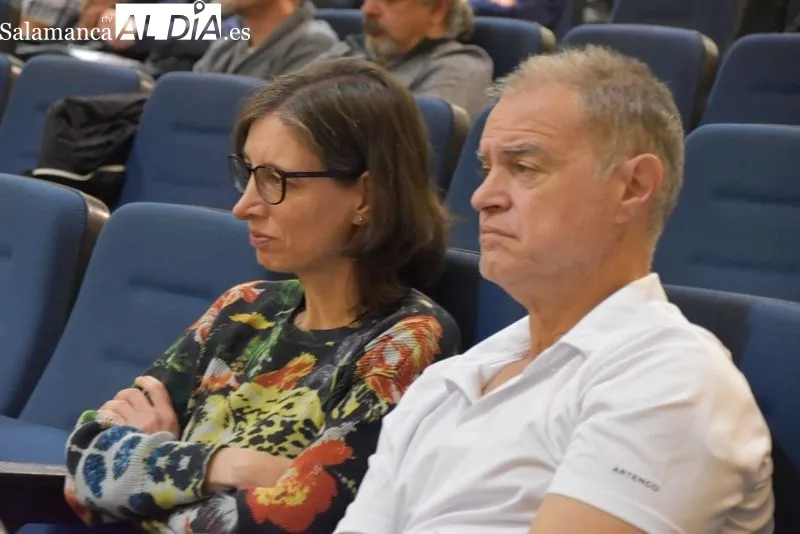 Íñigo Ongay, durante su ponencia