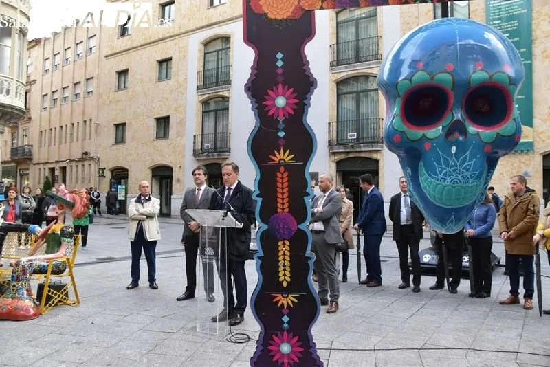 Llega a Salamanca 'Mexicráneos', una de las exposiciones de arte urbano más grandes del mundo | Fotos: Vanesa Martins