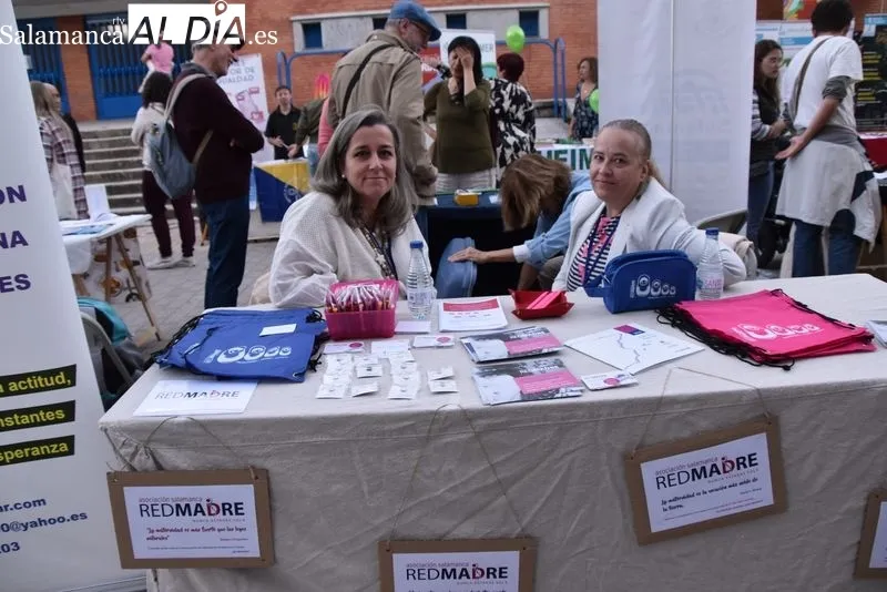 Feria de asociaciones y entidades 'Salamanca nos movemos' en el parque de La Alamedilla 