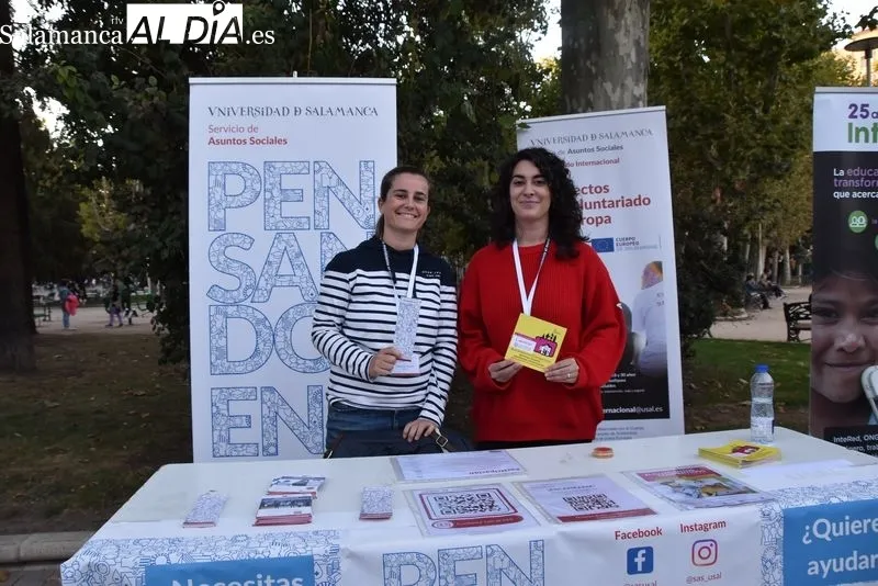 Feria de asociaciones y entidades 'Salamanca nos movemos' en el parque de La Alamedilla 