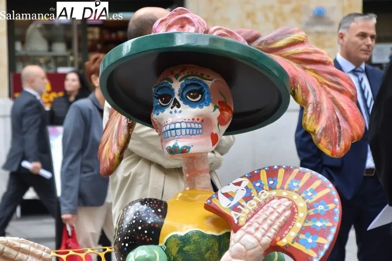 Llega a Salamanca 'Mexicráneos', una de las exposiciones de arte urbano más grandes del mundo | Fotos: Vanesa Martins