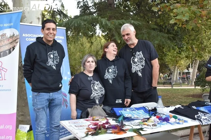 Feria de asociaciones y entidades 'Salamanca nos movemos' en el parque de La Alamedilla 