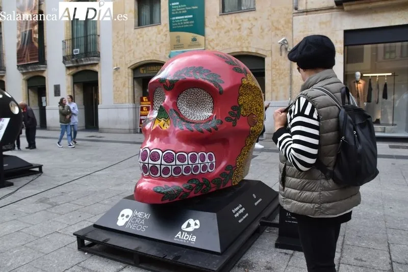 Llega a Salamanca 'Mexicráneos', una de las exposiciones de arte urbano más grandes del mundo | Fotos: Vanesa Martins